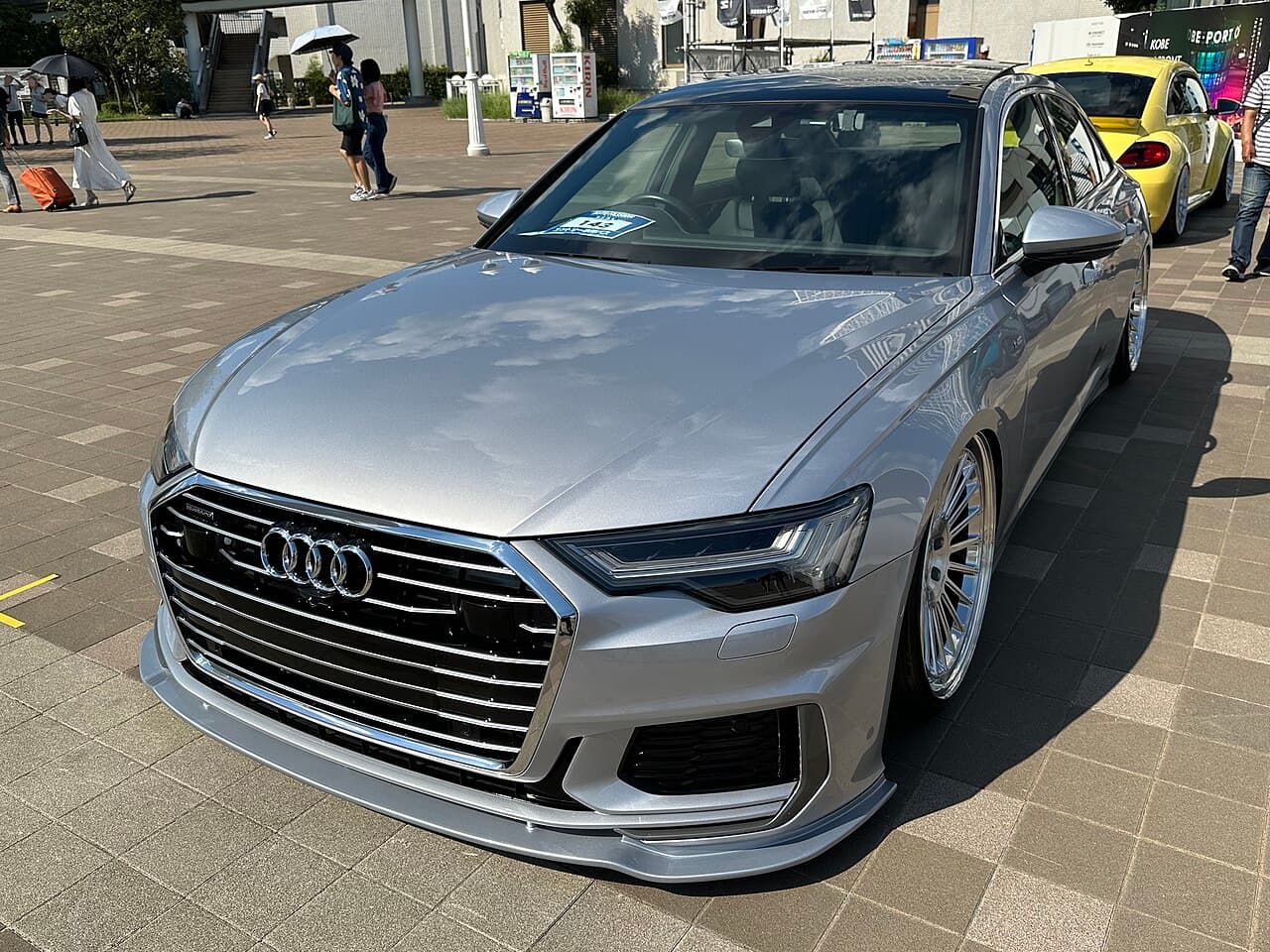 Audi A6 45 TFSI quattro, front view