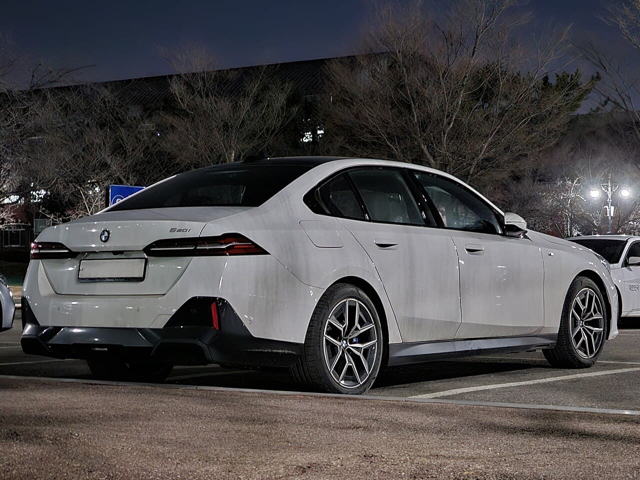 BMW 520i M Sport, rear view