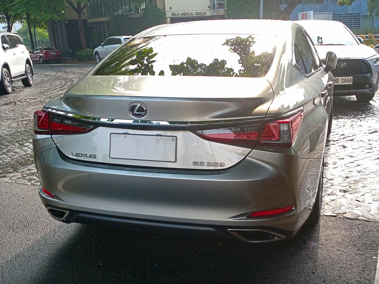 Lexus ES 350 Platinum, rear view