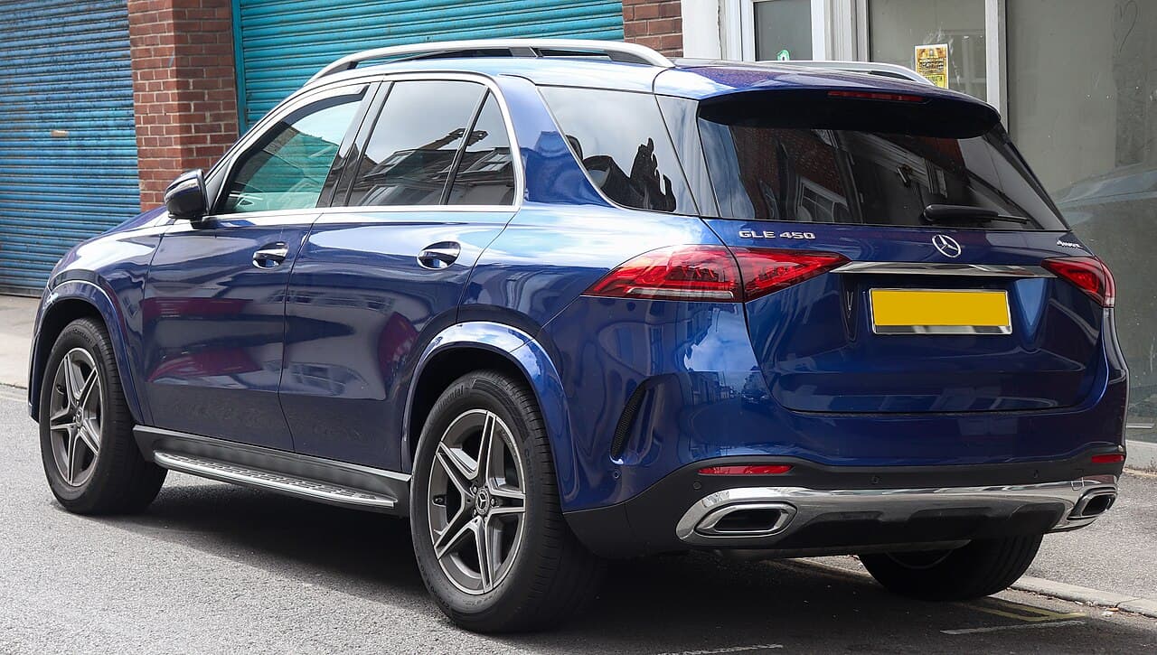 Mercedes-Benz GLE 450 4MATIC, rear view